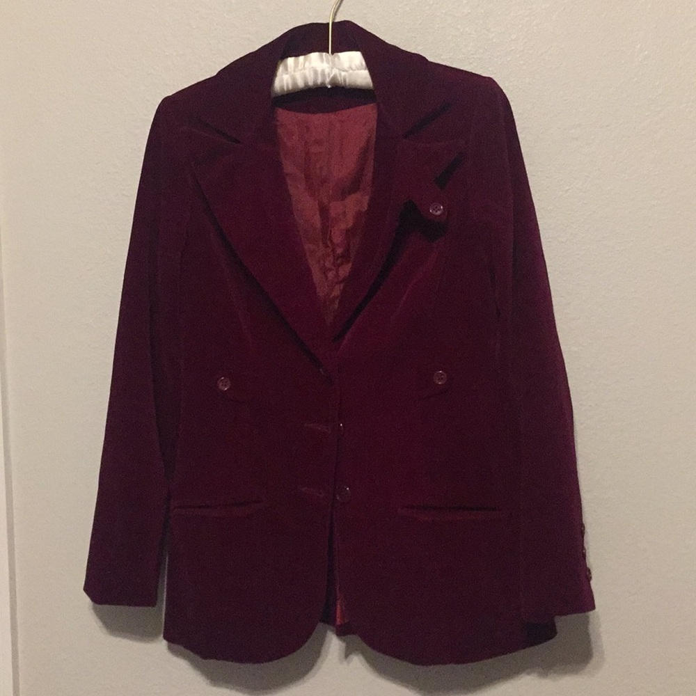 Velvet Blazer